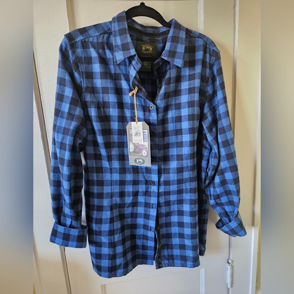 Stillwater Supply Co. Cotton Flannel size XL